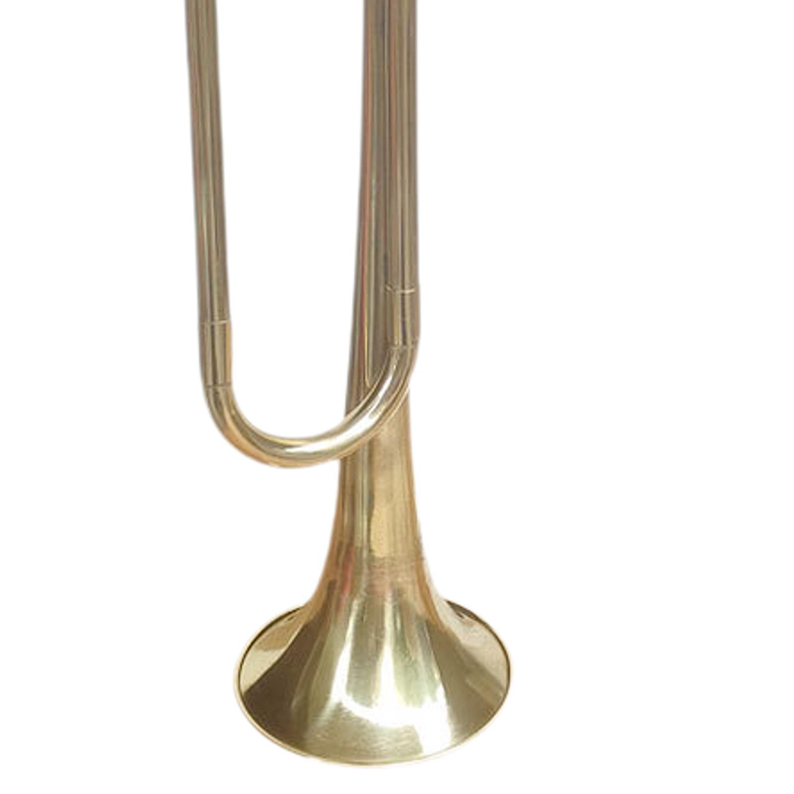 Musical Instrument Bugle - Corneta de Marcha Compacta em C,