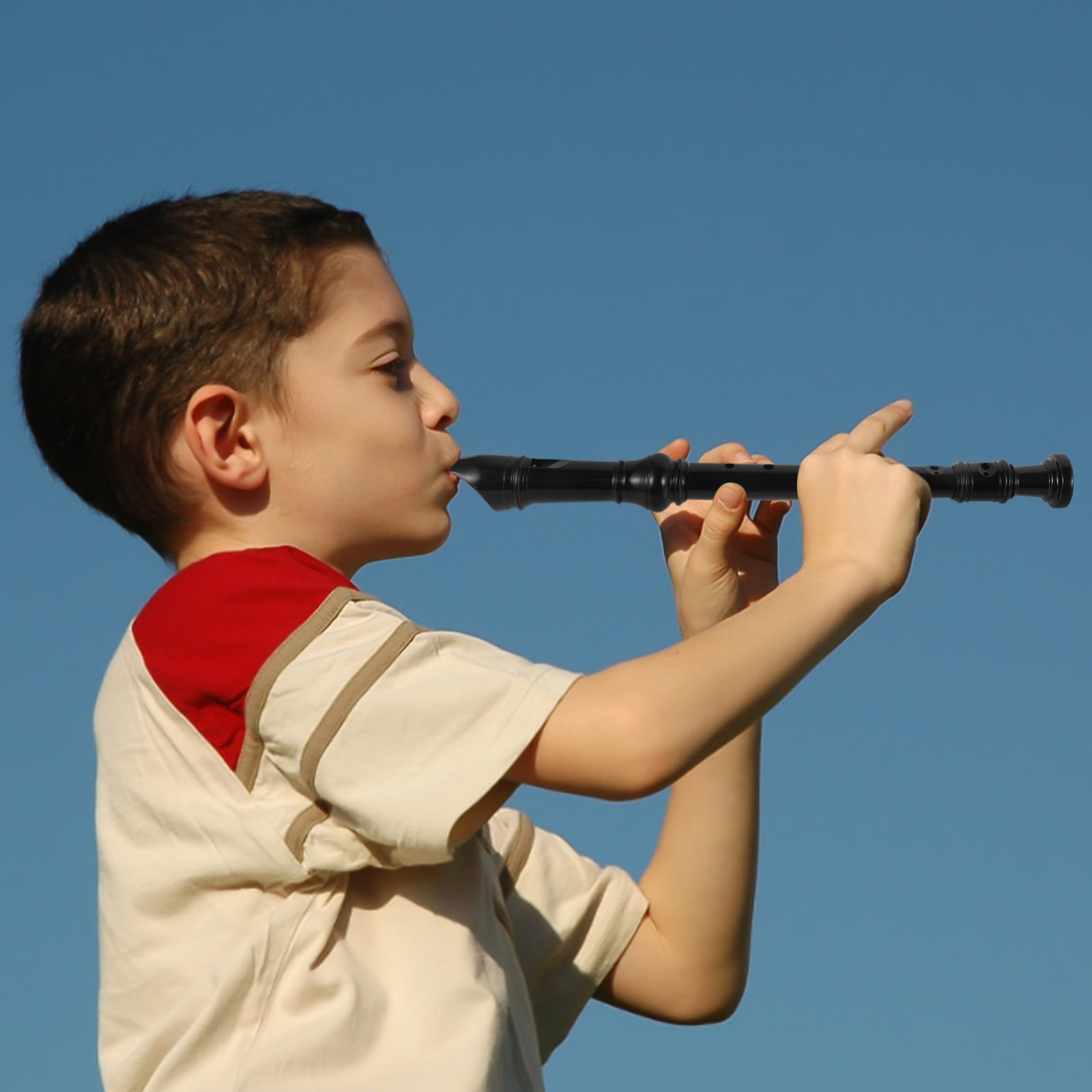 Soprano Recorder Plastic - Flauta de Soprano com 8 Furos,