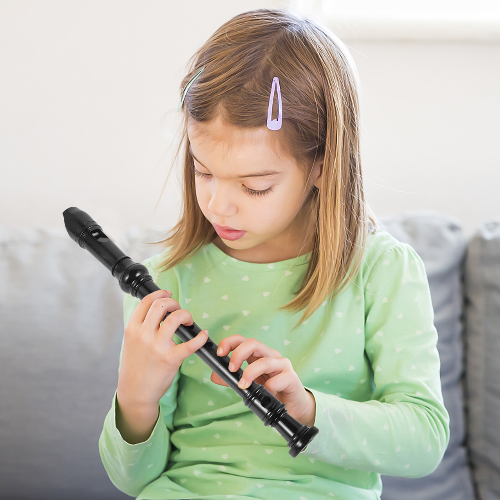 Flauta de Bisel Soprano Transp - Soprano Recorder Plastic avaliação e preço