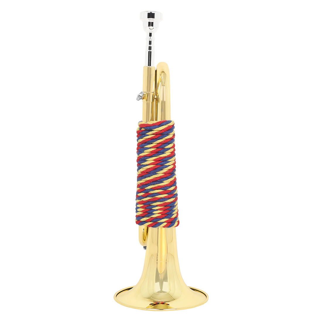 Trompete Mini Bugle Bb em Latã - Musical Instrument Bugle avaliação e preço