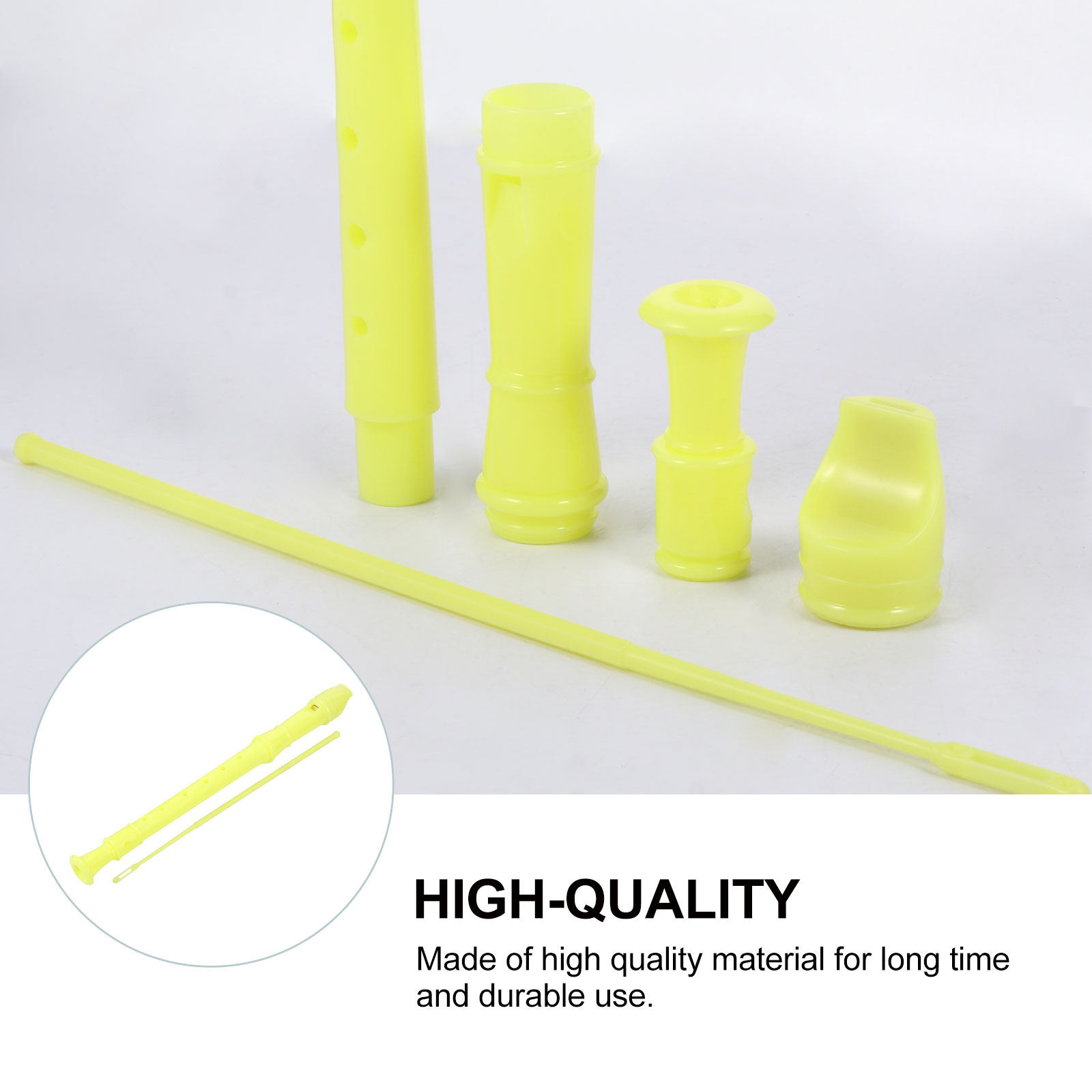 1 conjunto de flautas de regis - Soprano Recorder Plastic avaliação e preço