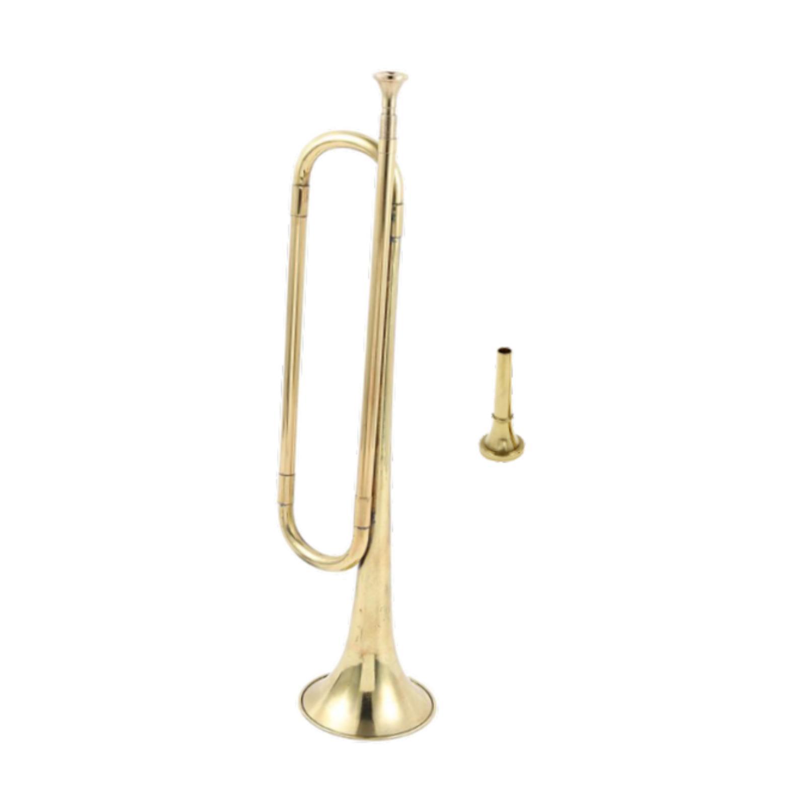 Trombeta Elegante C Flat Bugle - Musical Instrument Bugle avaliação e preço
