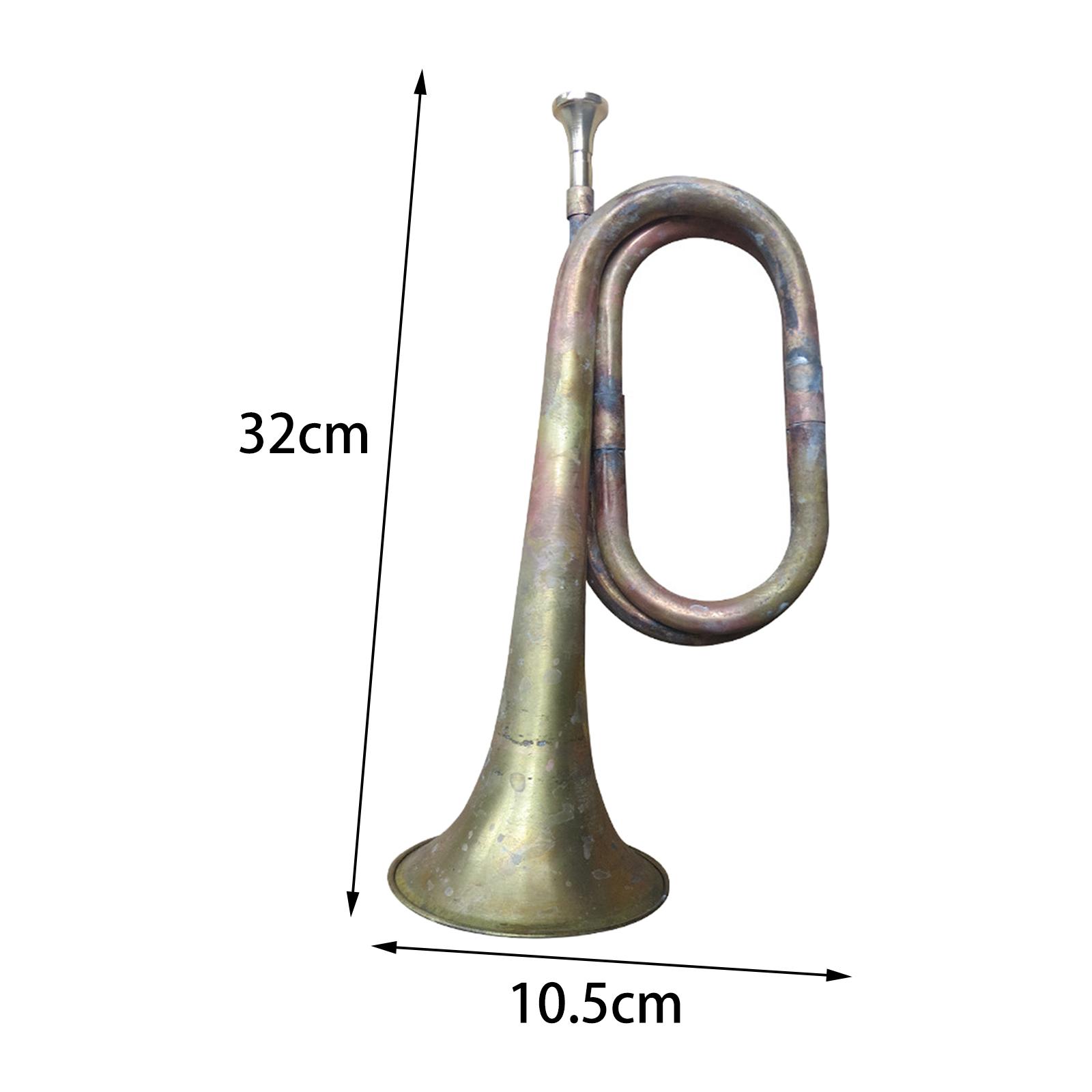 Corneta de Marcha com Bocal de - Musical Instrument Bugle avaliação e preço